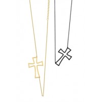 925 Silver cross necklace.